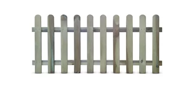 Blooma Liao Wooden Autoclave Wooden Picket Fence (W)1.8M (H)0.8M