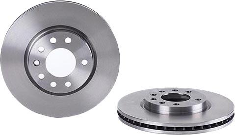 BREMBO Opel Brake Disc 09.A861.14 Brembo