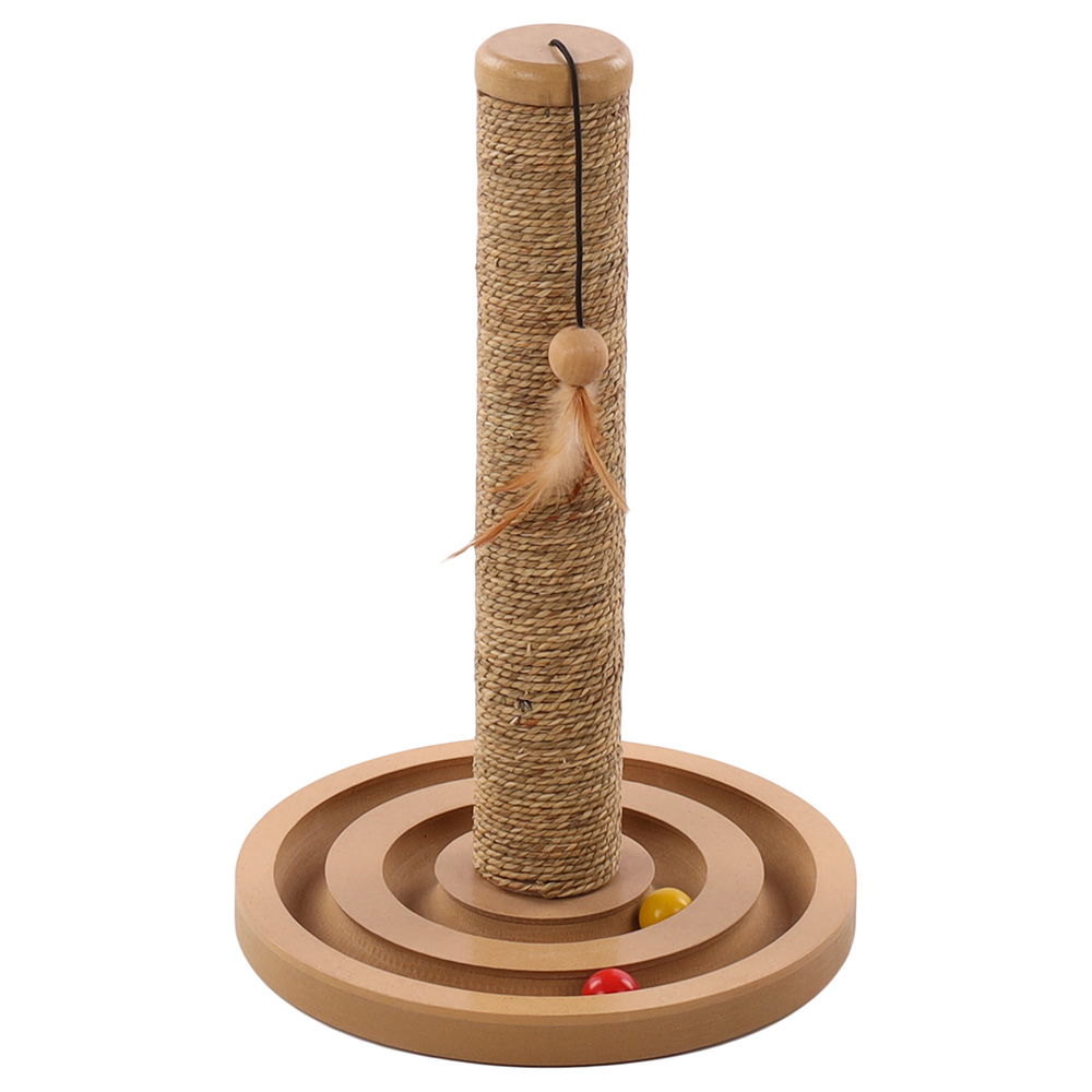 FLAMINGO Cat Scratching Post with Ball Track Brigitte 30x44 cm 560146