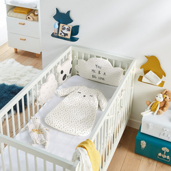 La Redoute Collection Printed Cot Bumper in Cotton Percale by La Redoute Collections