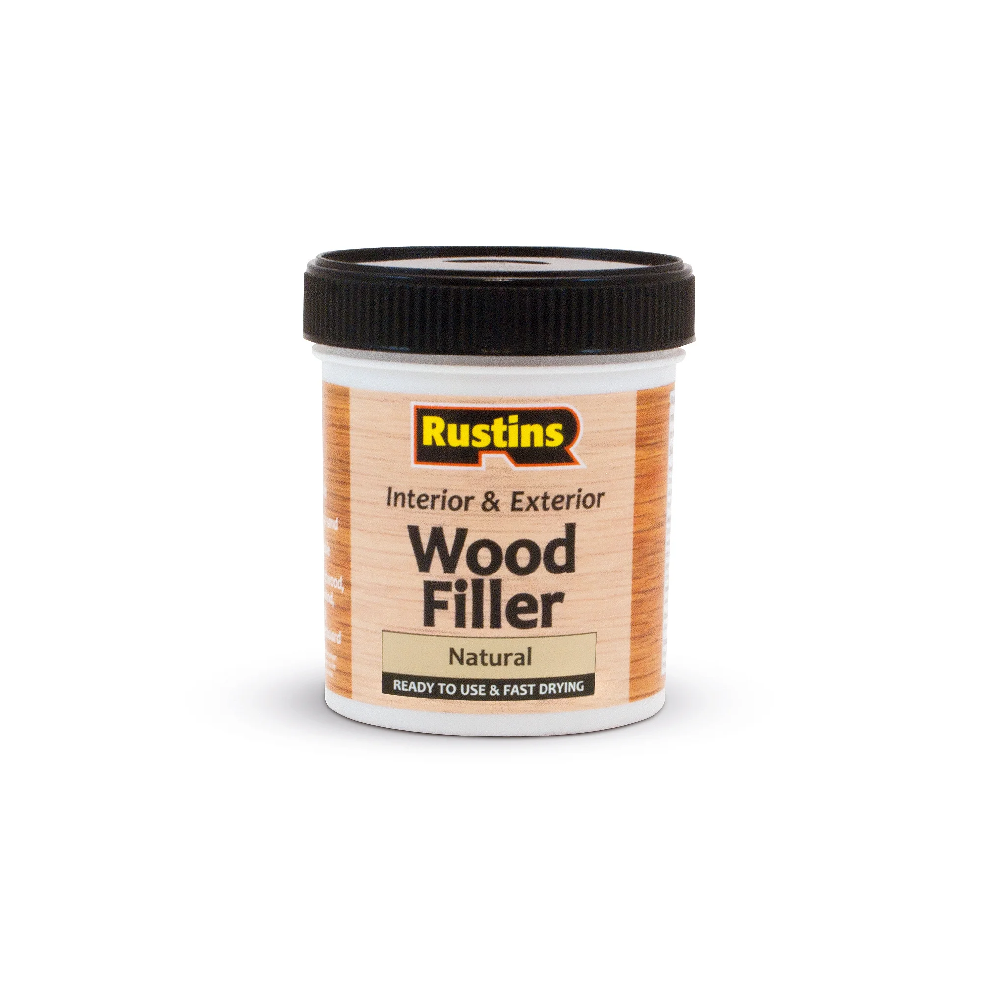 Rustins Acrylic Wood Filler Natural 250ml Rusqdwfn250