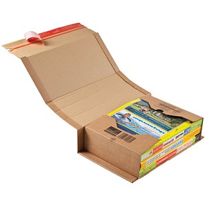 Colompac Universal Postal Boxes 270 (W) x 330 (D) x 80 (H) mm Brown Pack of 20