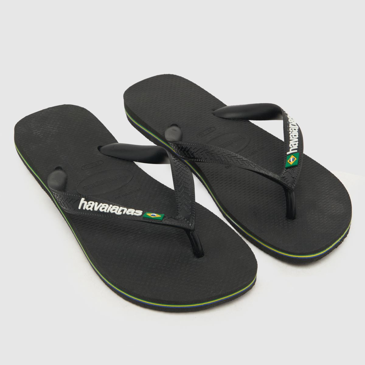 Havaianas Brasil Logo Flip Flops