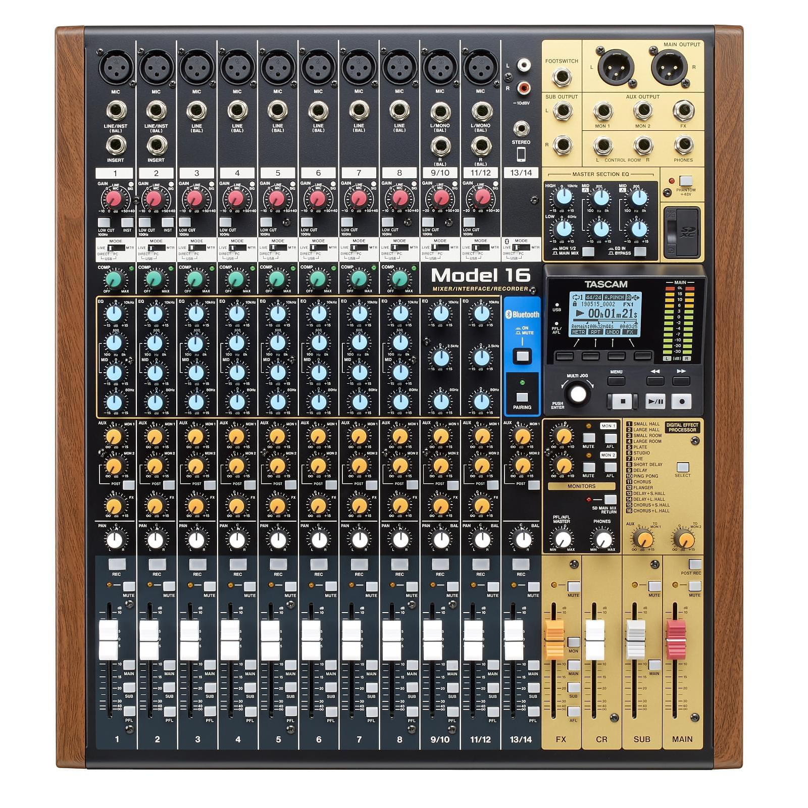 TASCAM Model 16 14-chanel Analogue Mixer