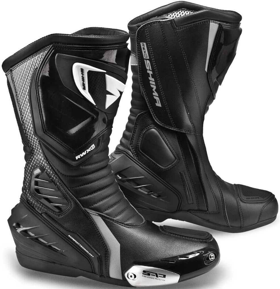 Shima RWX-6 Ladies Motorcycle Boots, black, Size 38 for Women, black, Size 38 for Women
