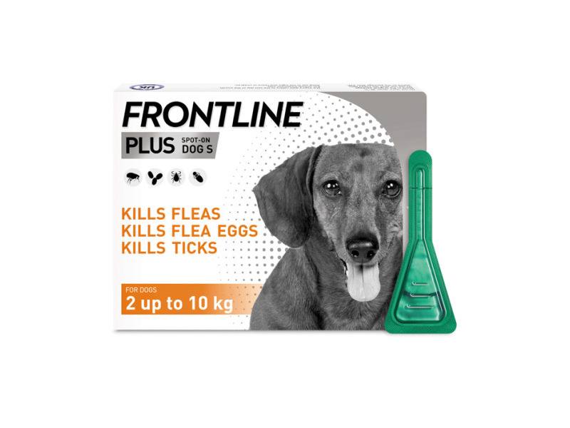 Frontline Plus Flea & Tick Treatment Dog Small Dog (2-10kg) 6 pack