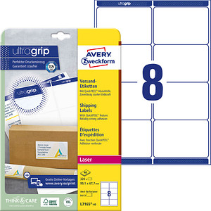 AVERY Zweckform Avery L7165-40 addressing label White