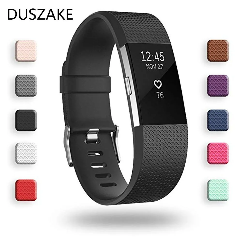 Fitbit Charge 2 smart watch in black Black