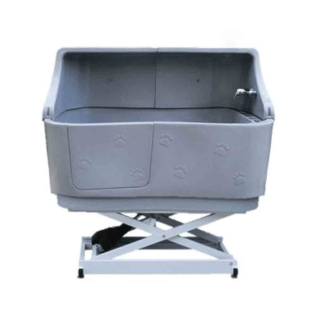 Groomers Neptune Electric Bath With Splashback - Space Grey