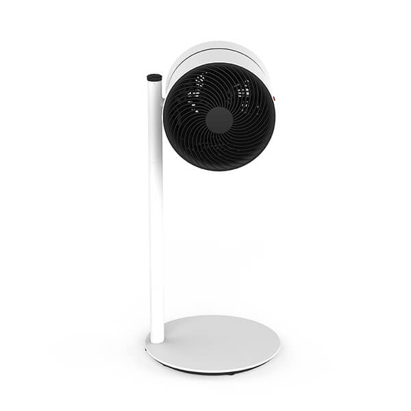 BONECO Air Shower F220 Clean & Cool 9" Pedestal Fan - White & Black