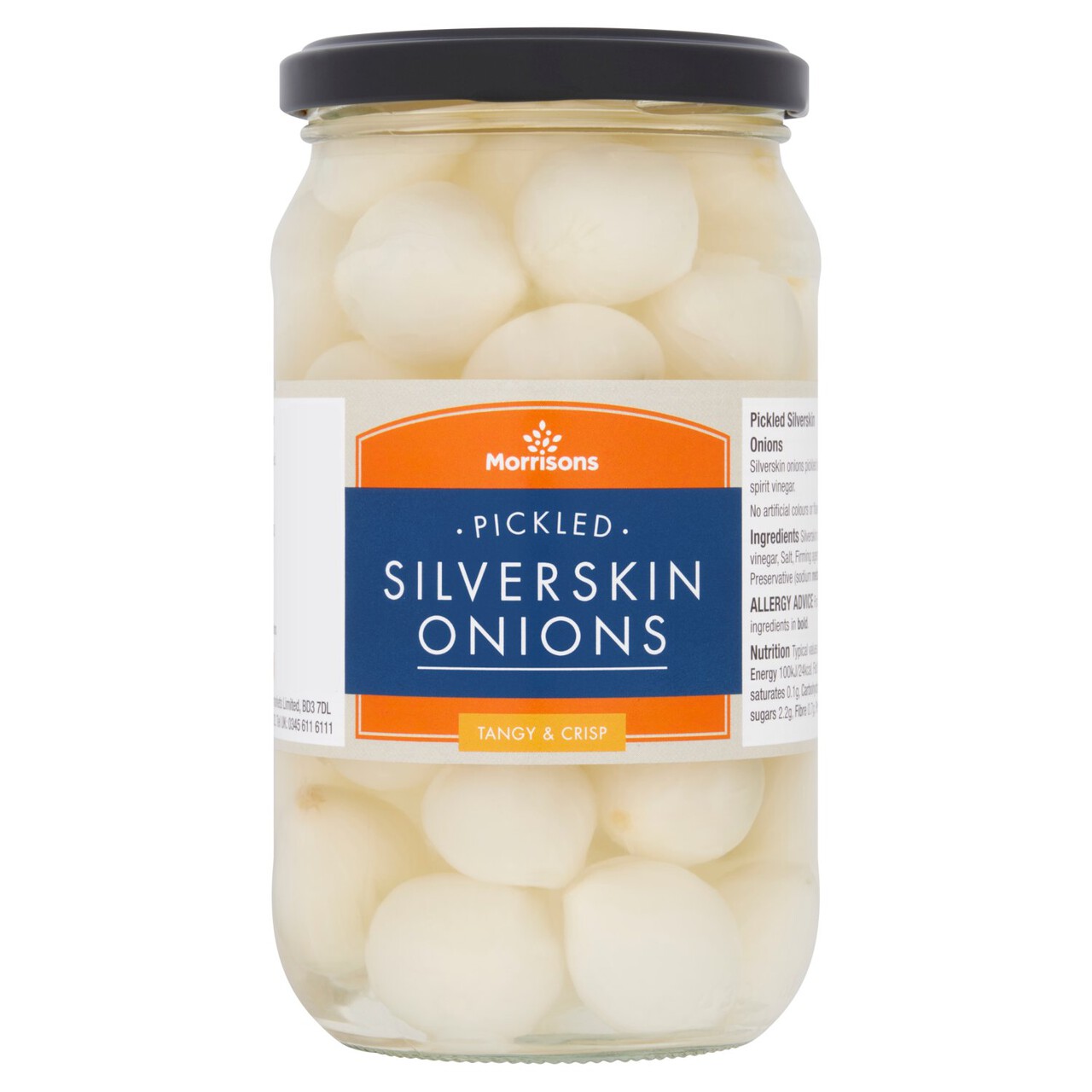 Morrisons Silverskin Onions (440g)