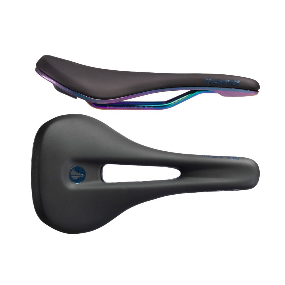 SDG Saddle - Bel Air V3 Overland Lux-alloy Saddle Black / Oil Slick Co