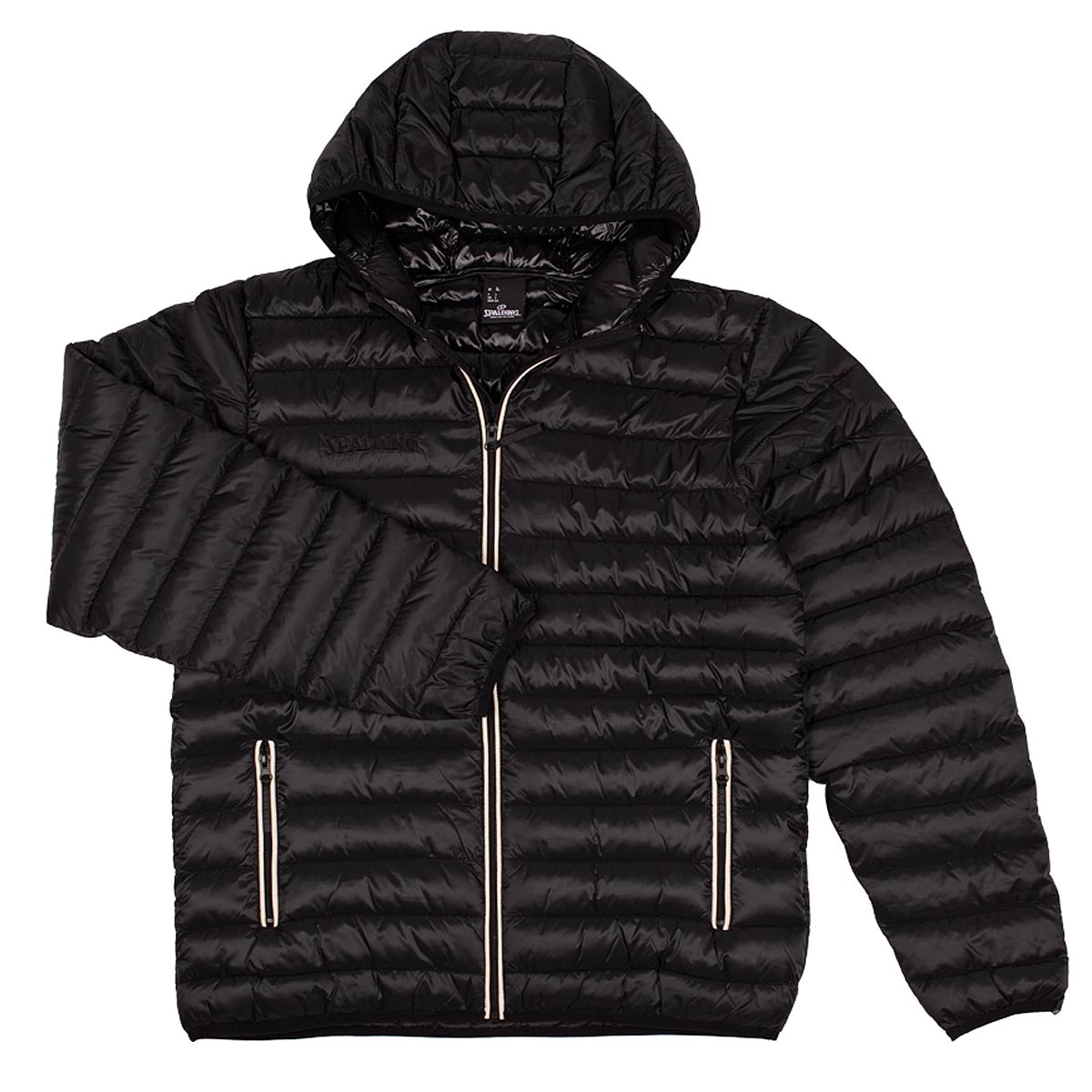 Spalding Padded Jacket, Black, Unisex, Jackets & Outerwear, 40221936-BK
