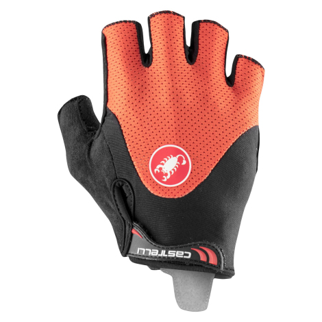 Castelli Arenberg Gel 2 Gloves - SS22 - Fiery Red / Black / XSmall
