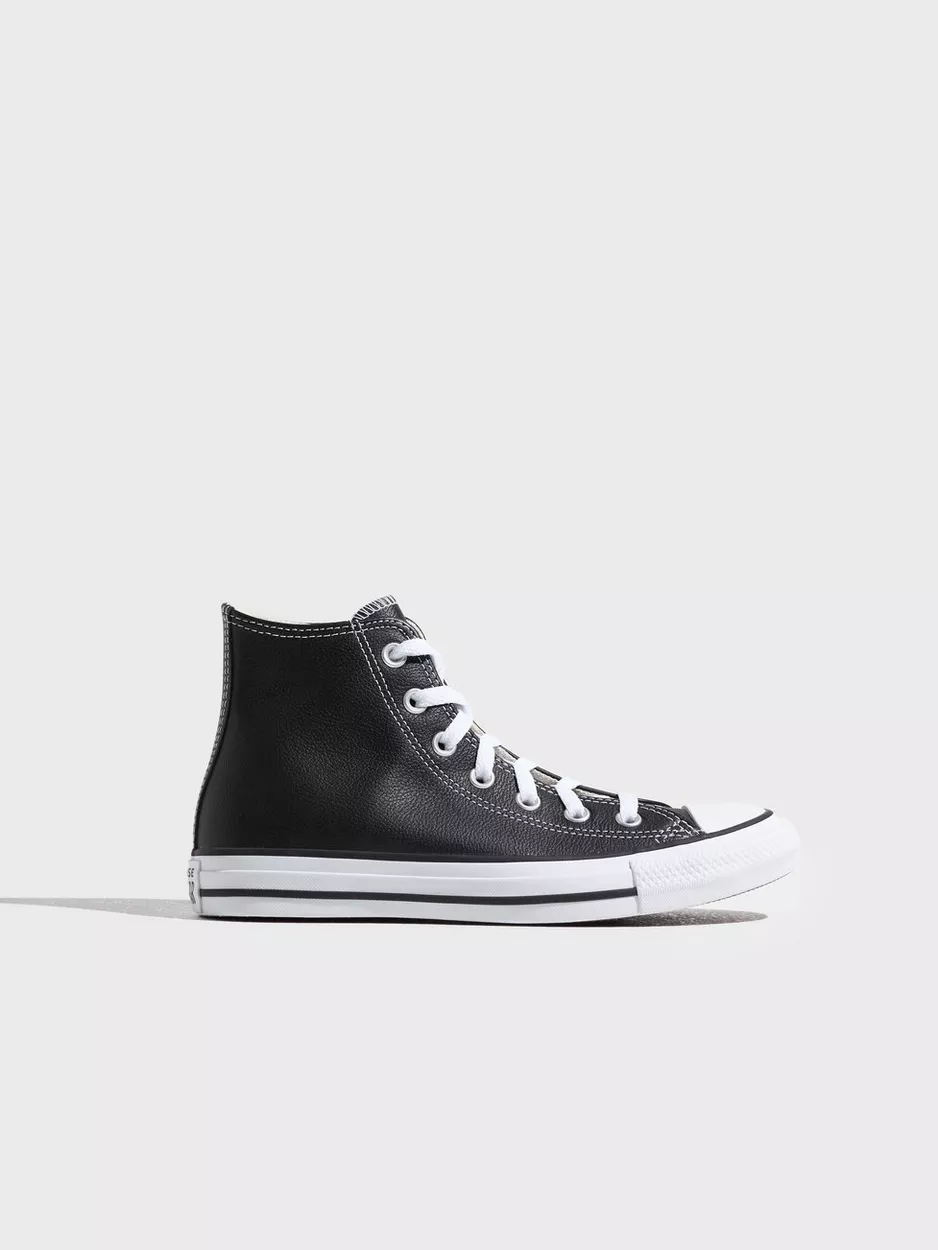 Converse Chuck Taylor All Star Leather High Top Trainers