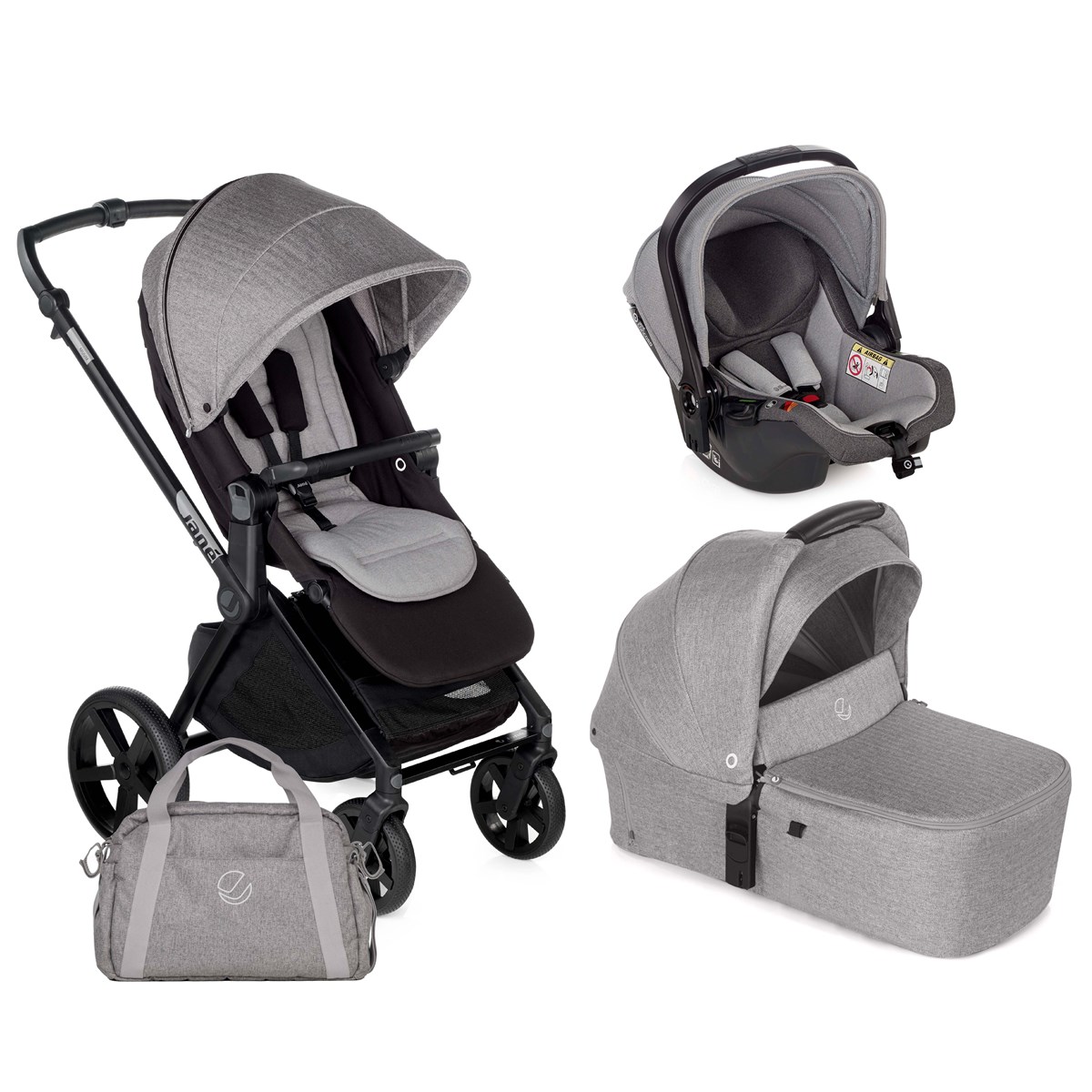  Muum-4 + Sweet + Koos iSize 3in1 travel system
