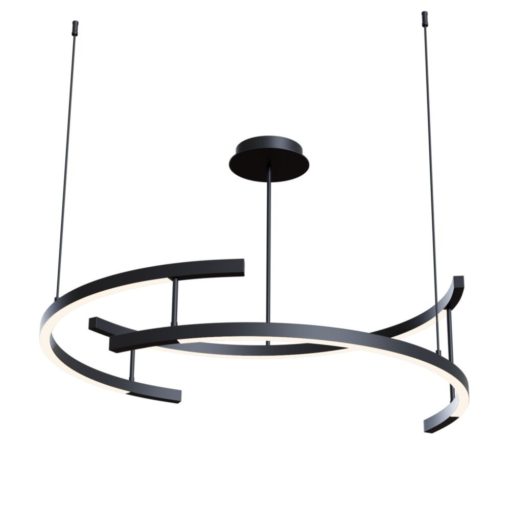 Ivy Bronx Richmute LED Pendant Lights black,white