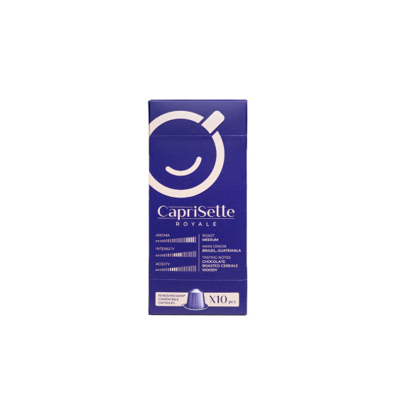 Coffee Friend Coffee capsules for Nespresso® machines Caprisette Royale, 10 pcs.