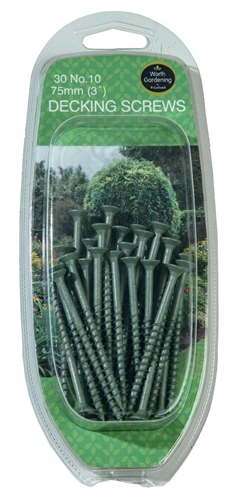 Garland 75mm (3") Decking Screws No 10 (30)