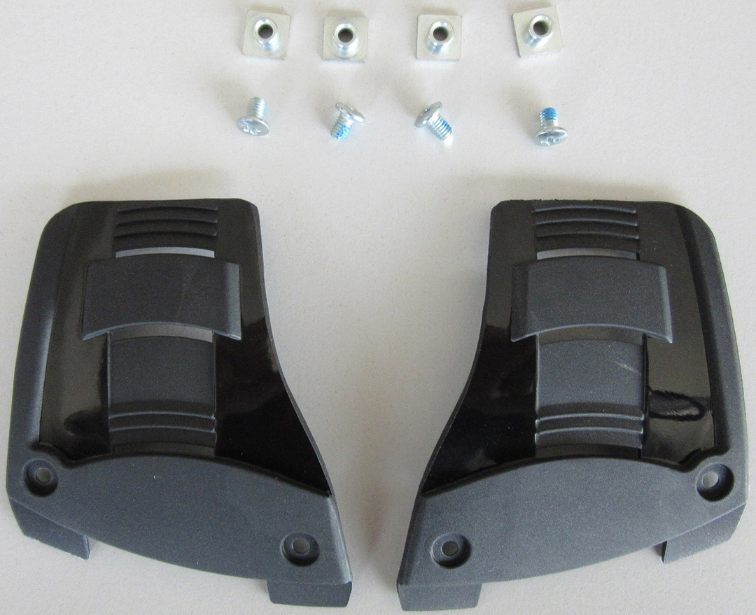 Scott 550 Motocross Buckle Plate, black, Size 40 41, black, Size 40 41