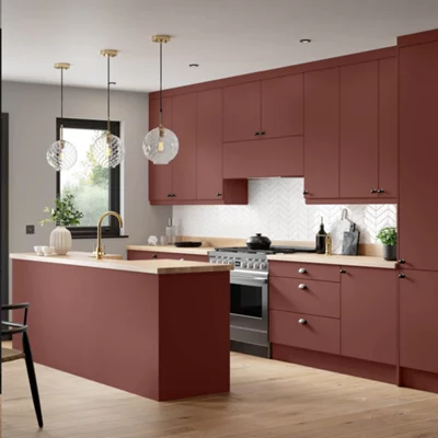 Premium Kitchens Drawerline Door 60Cm Cutler Red