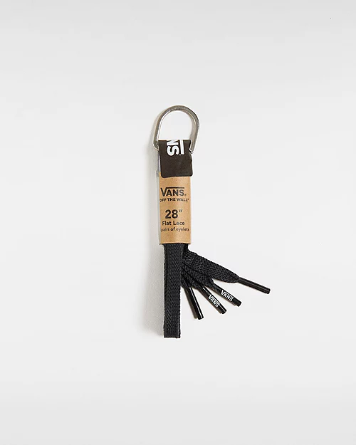 Vans Unisex Flat 28" Shoe Laces - Black
