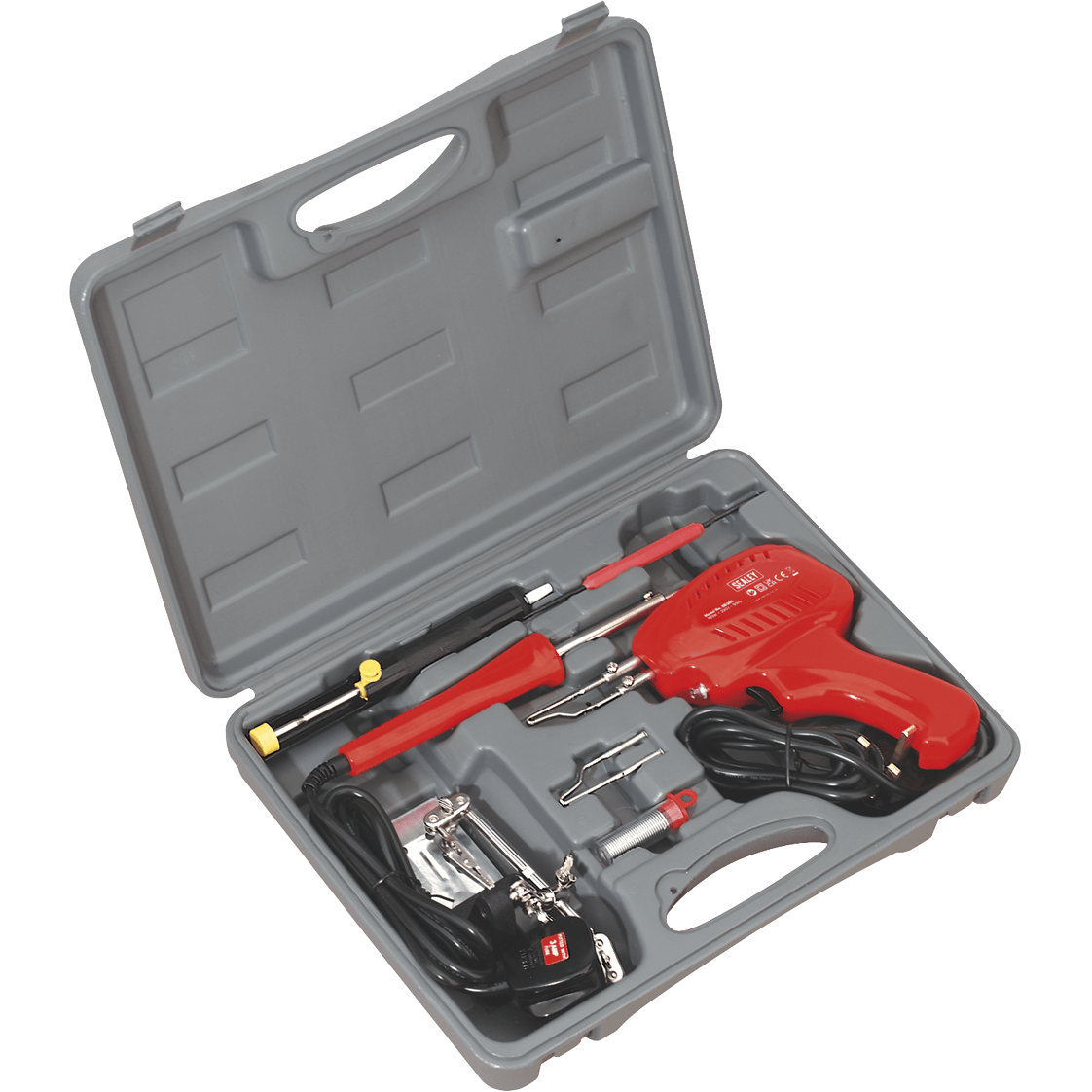 Sealey SD300K Soldering Gun/Iron Kit 8pc 230V