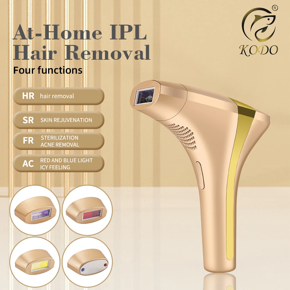 Kodo 2024 High-end customization ice Laser Hair removal Laser Epilator Permanent IPL Painless
