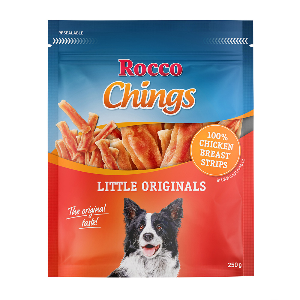 ROCCO Dog Food - 15% Off! * - Chings Originals Chicken Breast Little Strips (250g)