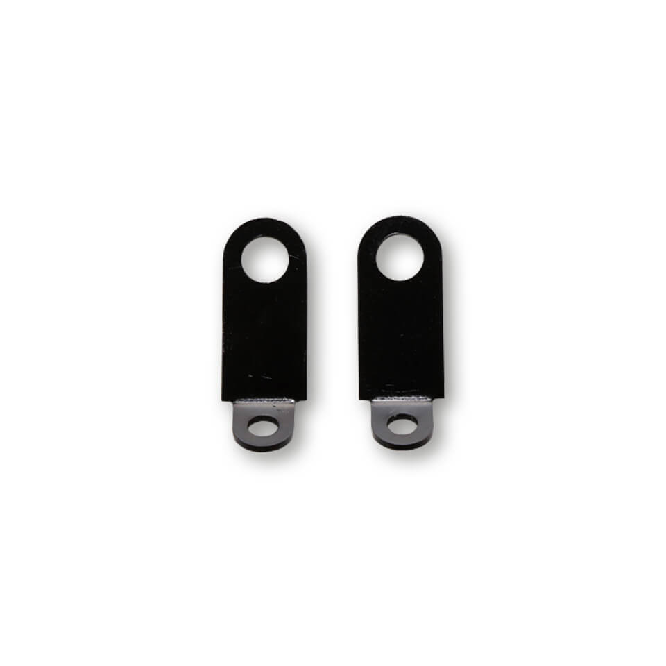  Highsider Blinkerhalter, Schwarz, Schwarz