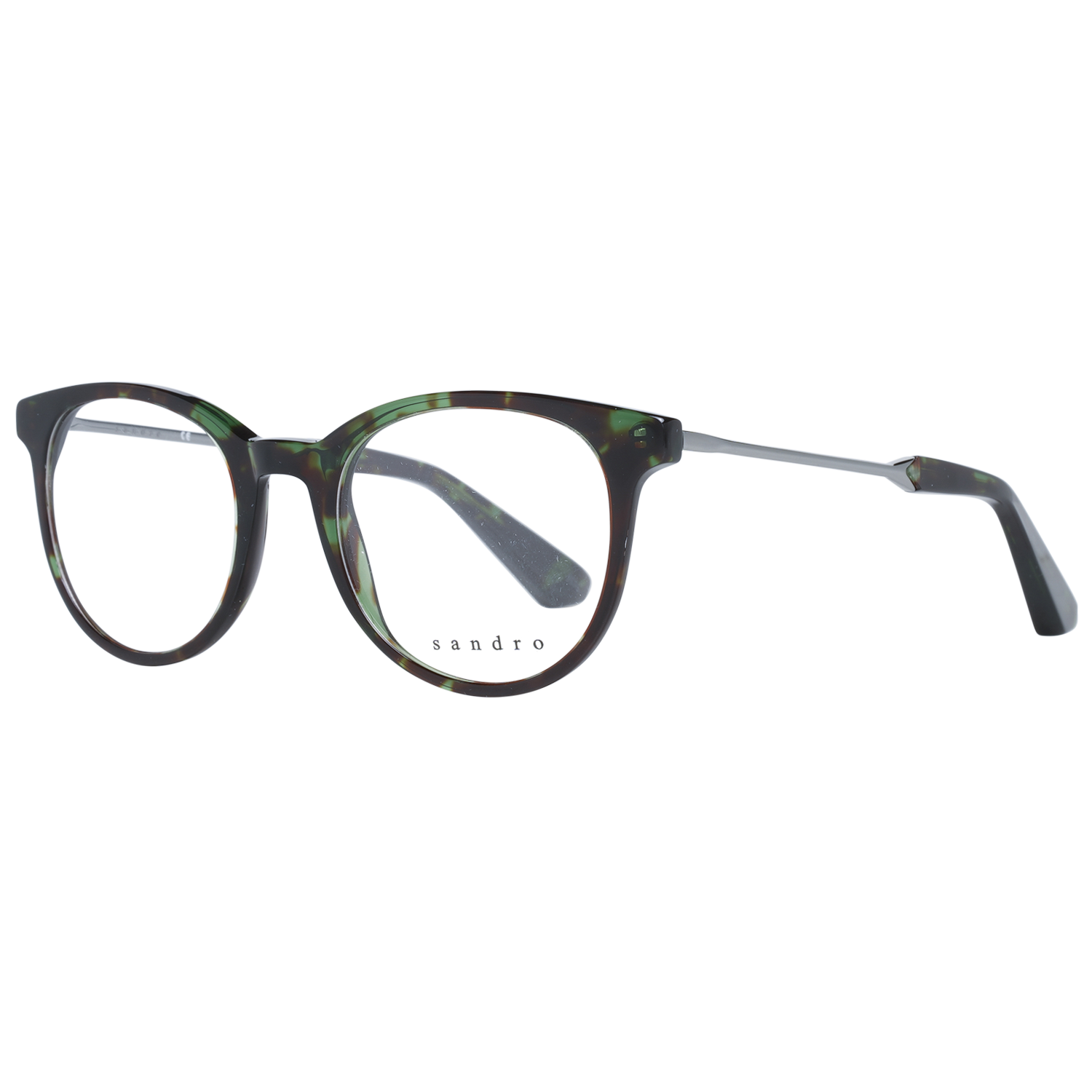 Sandro SD2006 205 Green Tortoise ** Oval Glasses in Green