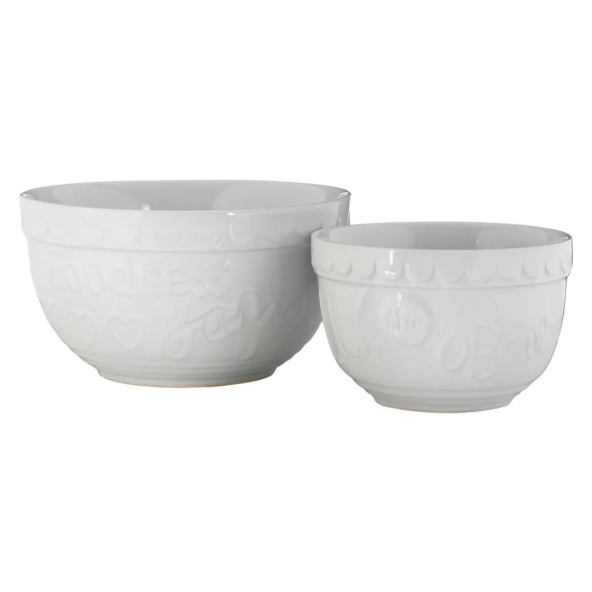 Premier Housewares Gigi Round Mixing Bowls - Set of 2