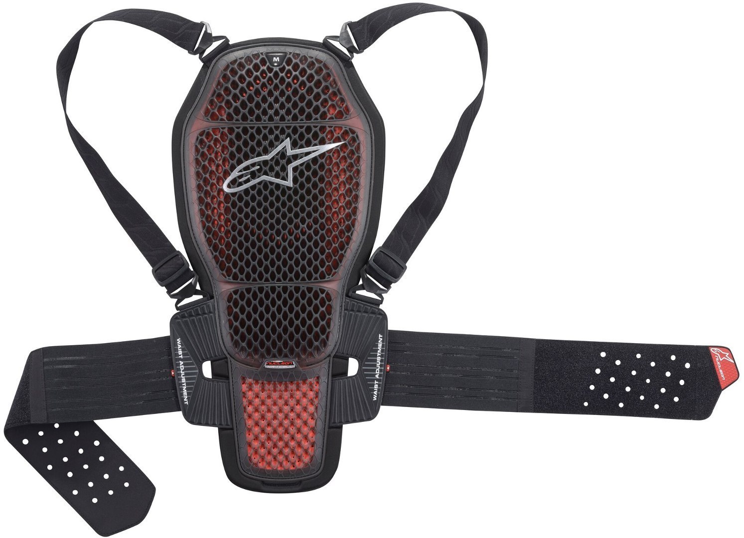 Alpinestars 7757 Alpinestars Nucleon KR-1 Cell Back Protector, black-red, Size L, black-red, Size L