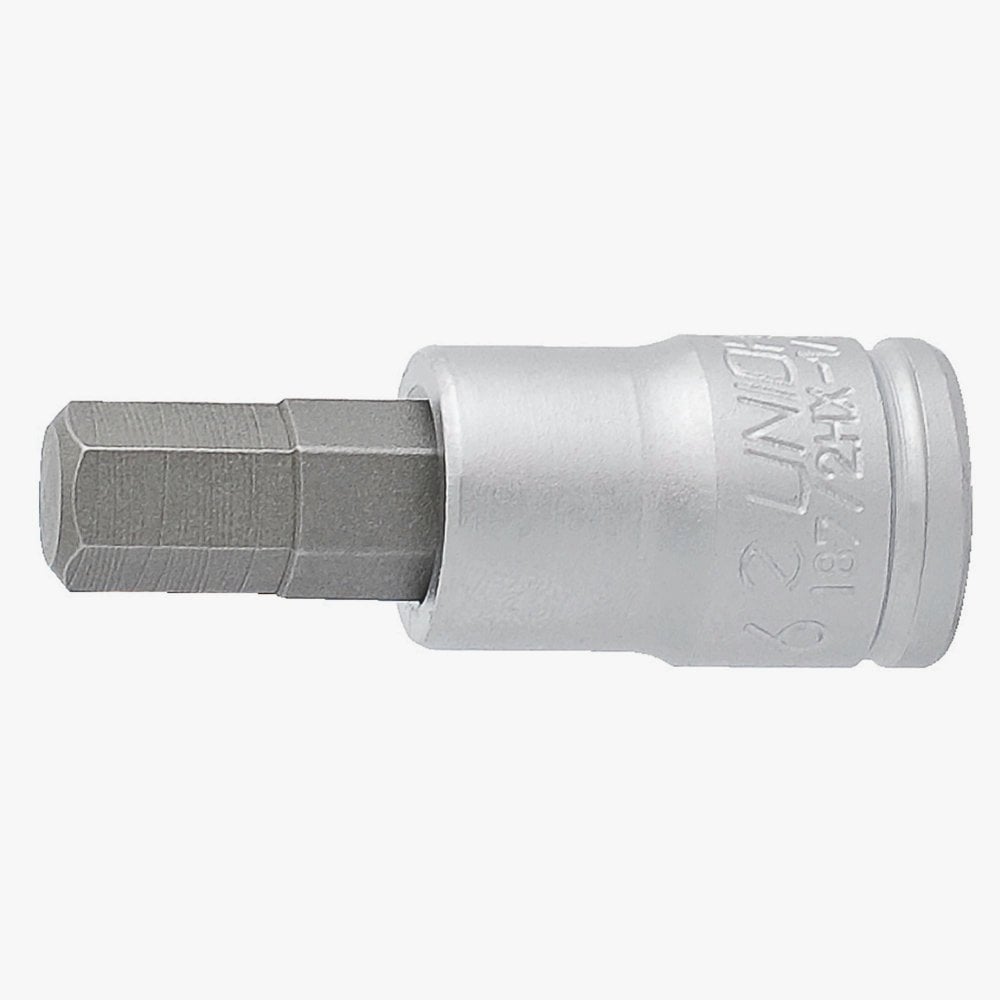 Unior Tool - Hexagonal Screwdriver Socket 1/4&quot;  4MM Size: 4MM
