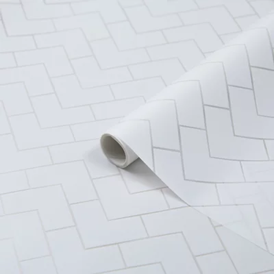 D-C-Fix White Herringbone Window Film, (l)1.5m (w)0.45m