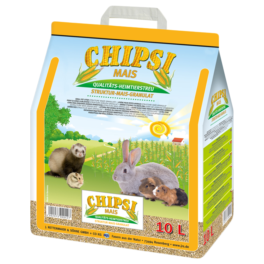 Chipsi Corn Cob Granule Litter - Economy Pack: 2 x 10l