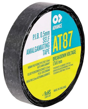 Advance Tapes Black Self Amalgamating Tape 50mm x 10m