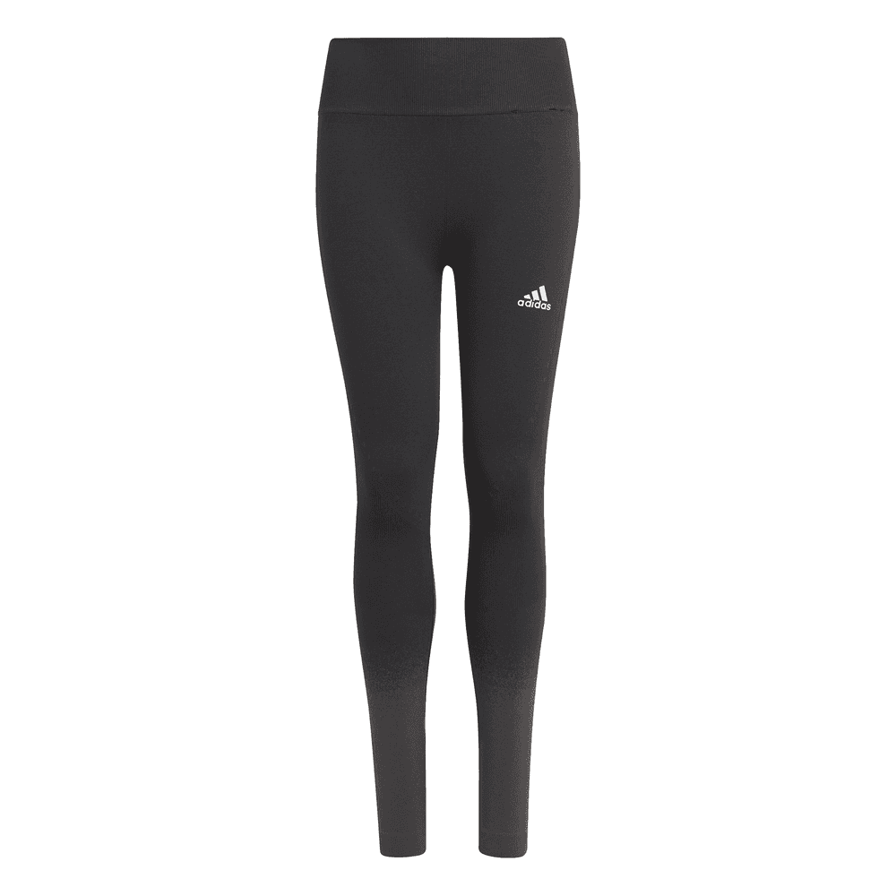 Adidas Girl's Aeroknit AEROREADY Training Seamless Fitted Tight|Carbon|11-12 years