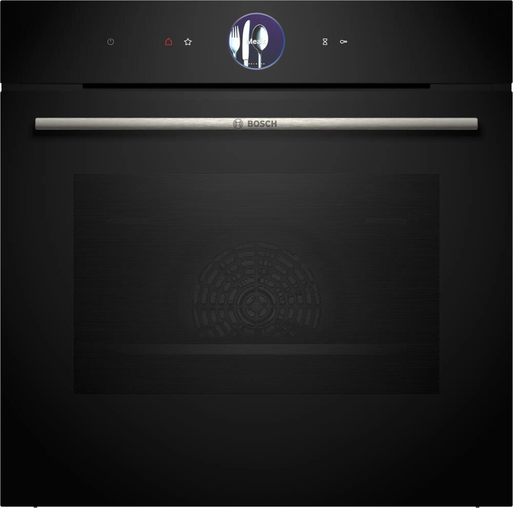 BOSCH Series 8 HBG7764B1B Electric Pyrolytic Smart Oven - Black, Black