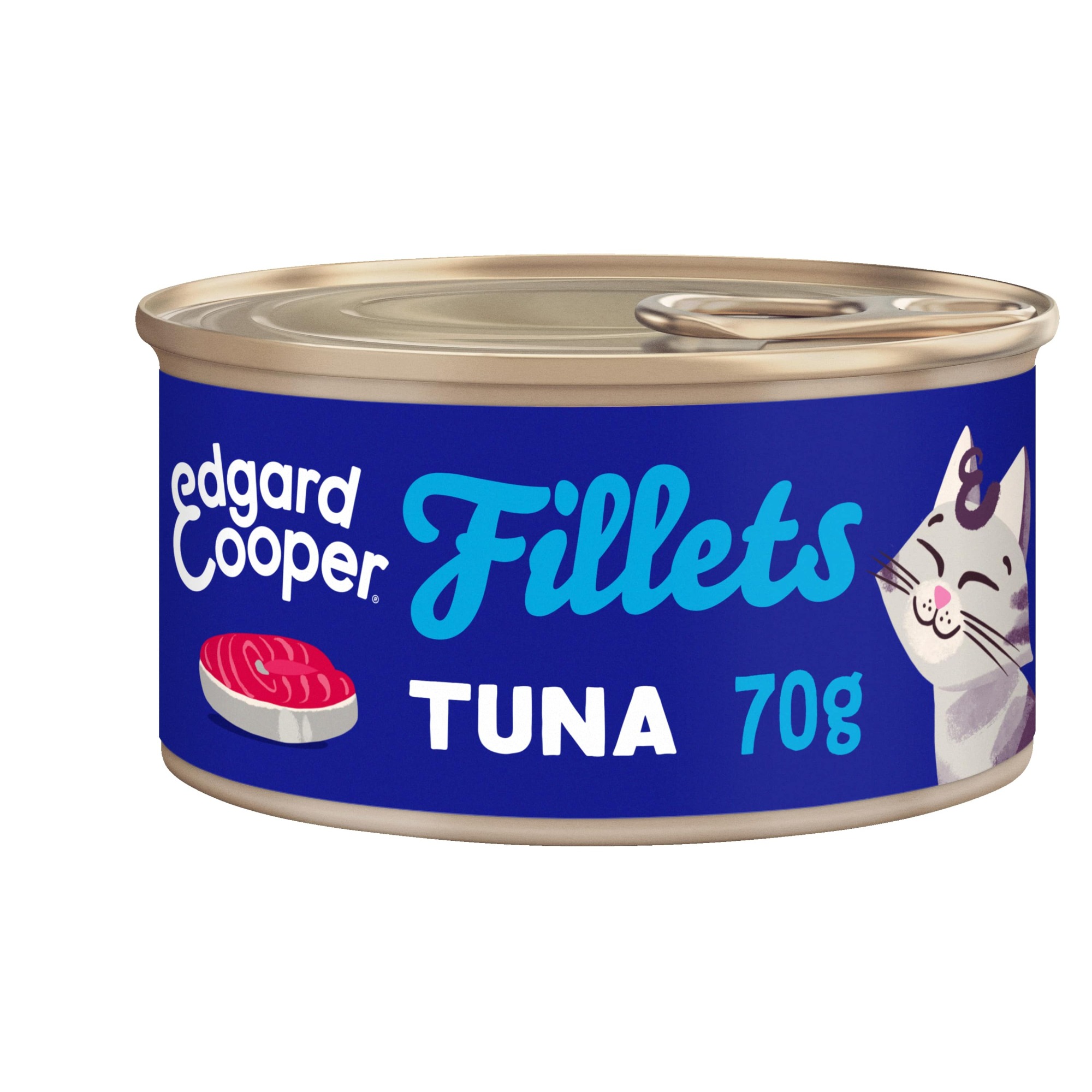 24 x 70 Gr Alimento Húmedo para Gatos con Filetes de Atún