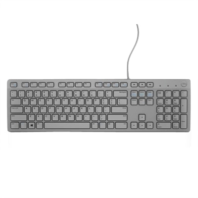 Dell Multimedia Keyboard-KB216 - US International (QWERTY) - Grey (-PL)
