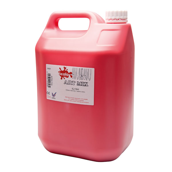 Scola AM5LT/38 Artmix Paint 5 Litre Black