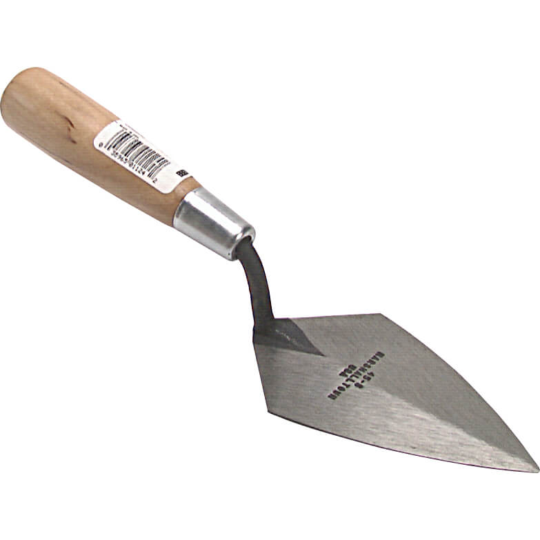 Marshalltown M/T457 45 Pointing Trowel Philadelphia Pattern Wooden Handle 7in