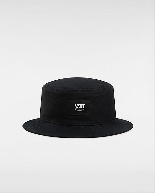 Vans Patch Bucket Hat (black) Men,women Black, Size L/xl