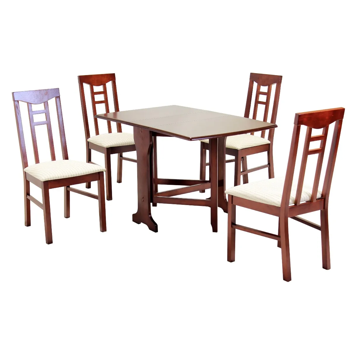 Heartlands Furniture Liverpool Dining Set Mahogany