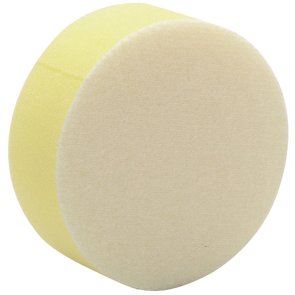 DRAPER 90mm Polishing Sponge - Yellow, Size 100 mm, yellow, Size 100 mm