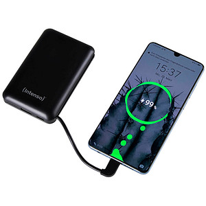 Intenso International Intenso 7314530 Xc10000 Power Bank 10000mah Lipo Usb-a/usb-c Black...