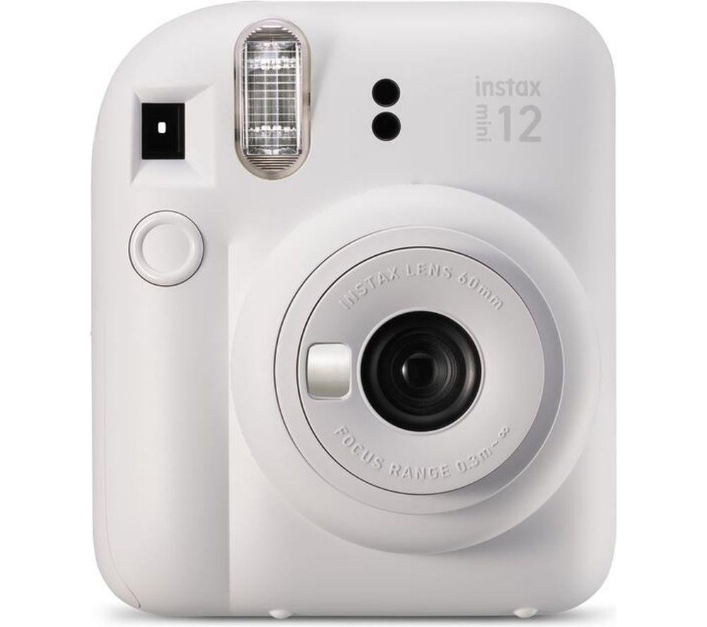 Fujifilm INSTAX mini 12 Instant Camera - Clay White, White