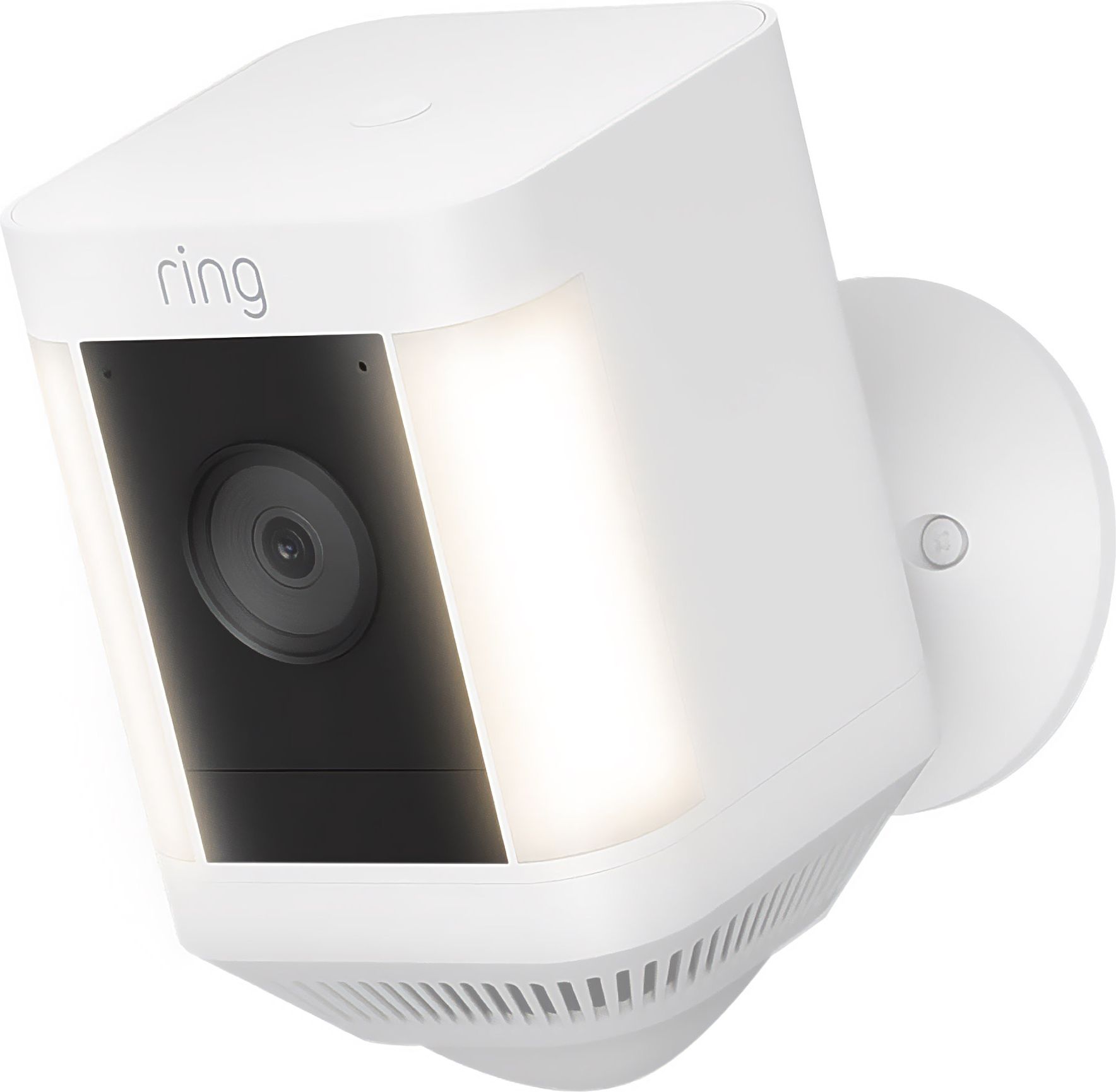 Ring Spotlight Cam Plus Battery Full HD 1080p WiFi Security Camera - White, White