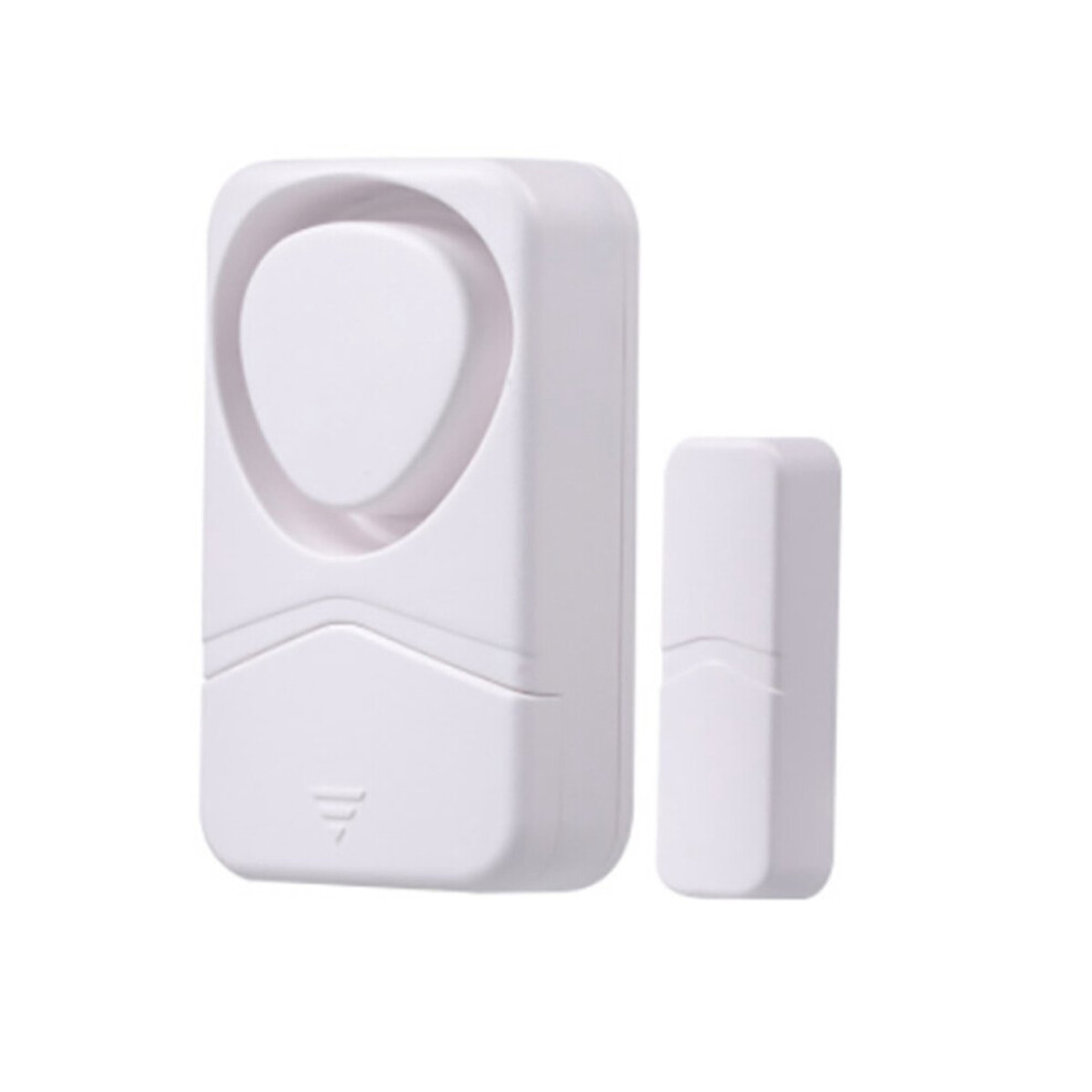Tlily Wireless Door Window Burglar Sensor 4 Modes Alarm Door Open Detectors Freezers Close Reminder Security Protection White